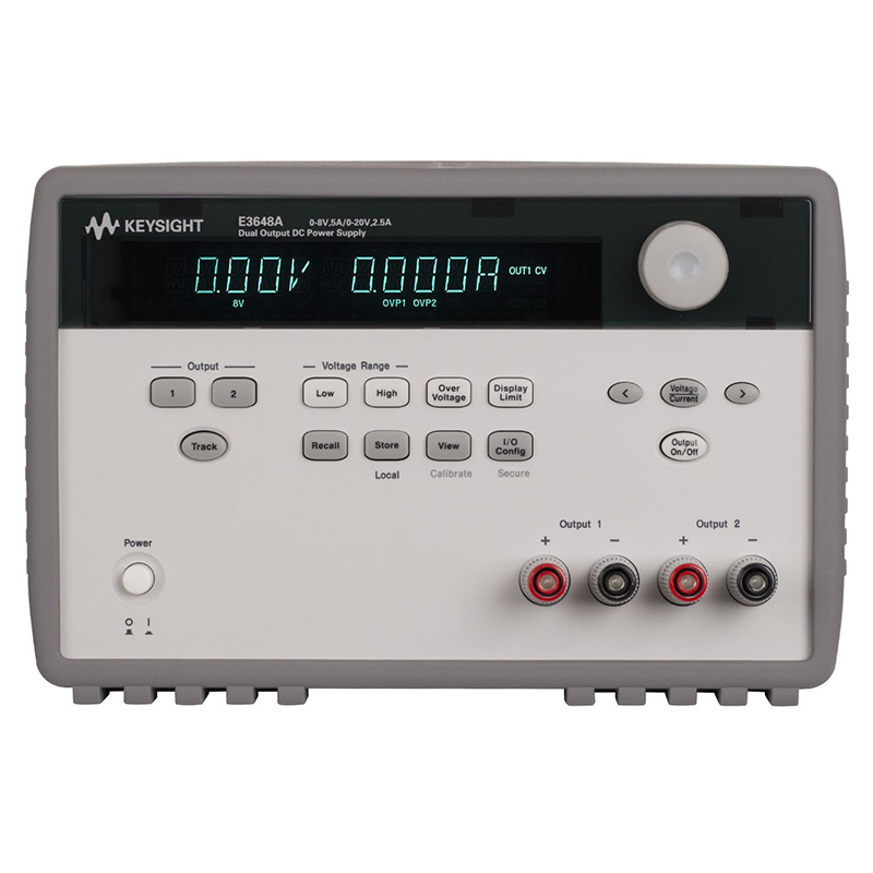 是德E3648A 100W 雙路輸出電源，雙路 8V，5A 或 20V，2.5A