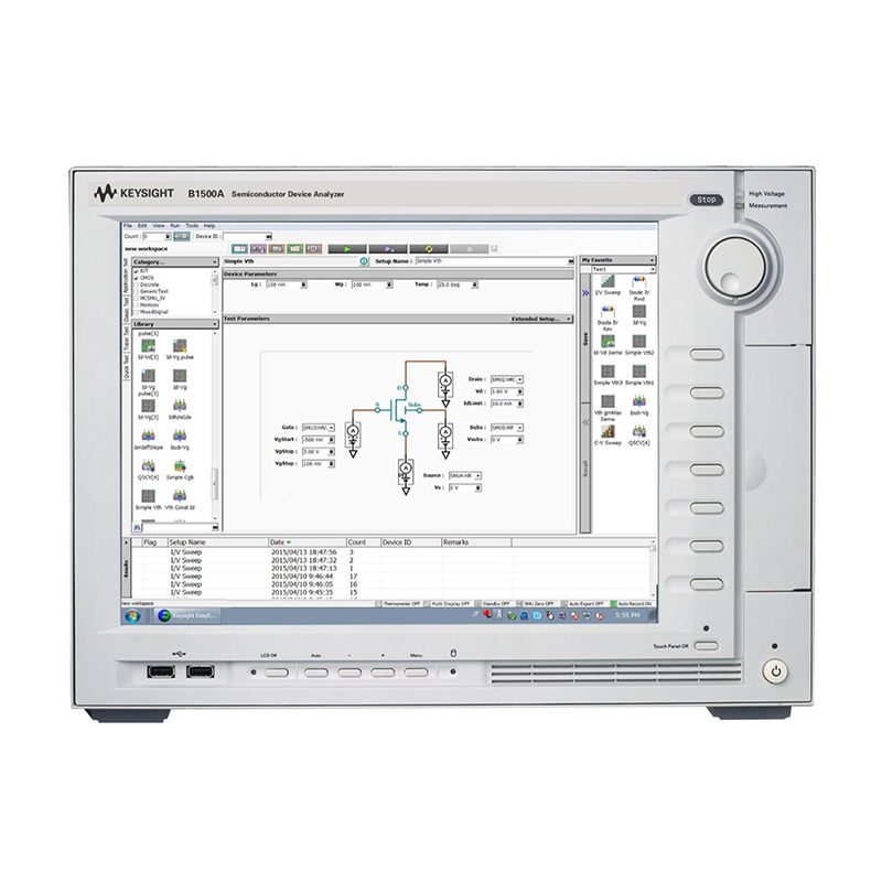 是德B1500A 半導體器件參數分析儀/半導體表征系統主機