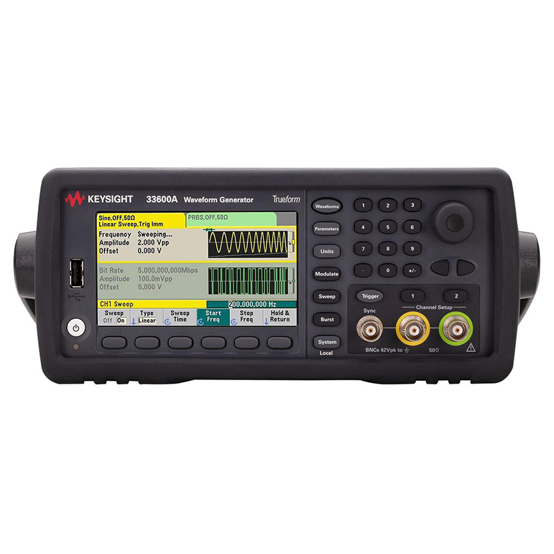 是德33611A 波形發生器，80 MHz，1 通道