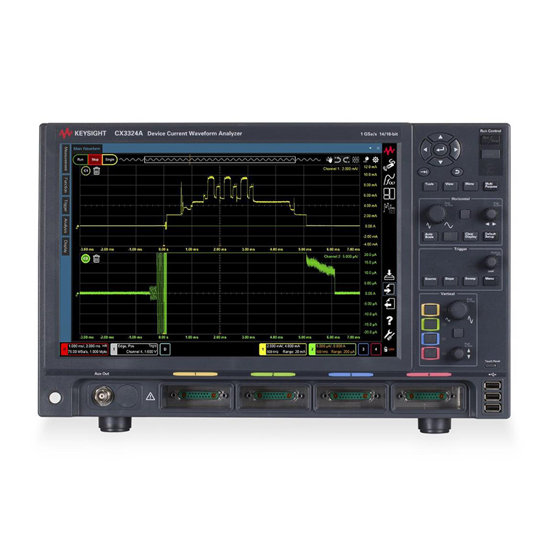 是德CX3324A 器件電流波形分析儀，1 GSa/s，14/16 位，4 通道